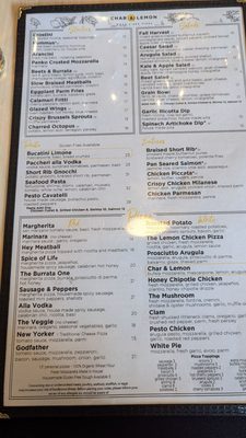 Menu photo 6 Char & Lemon Oxford, CT
