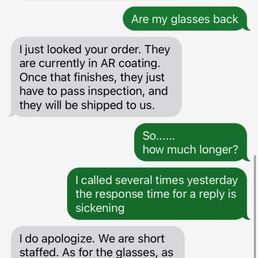 The text conversation From today 02/10/23