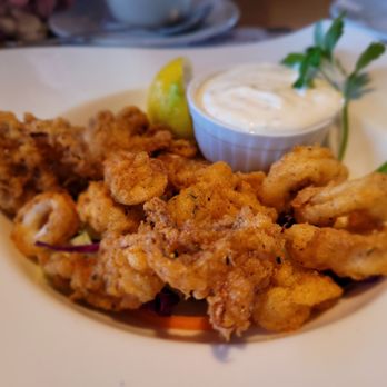 Anthony's HomePort Columbia Point - a plate of fried shrimp with a side of sour cream - Seafood Near Me - Richland, Washington Anthony's HomePort Columbia Point - a plate of fried shrimp with a side of sour cream - Seafood Near Me - Richland, Washington