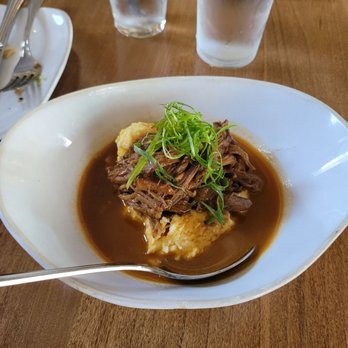 Willi's Wine Bar - Liberty Farms Pulled Duck BBQ, with Smoked Cheddar Polenta $15 - Wine Bars Near Me - Santa Rosa, California Willi's Wine Bar - Liberty Farms Pulled Duck BBQ, with Smoked Cheddar Polenta $15 - Wine Bars Near Me - Santa Rosa, California