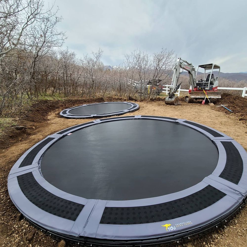 Slide of Trampoline Holes