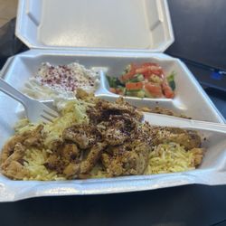 Pita Fresh 16th Street Mall - Chicken Shawarma dinner