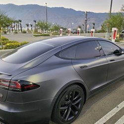 Tesla SuperCharger - Feeding her!