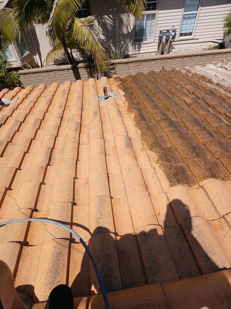 Slide of First Class Roof Cleaning