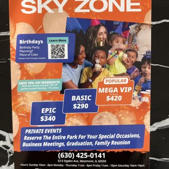 Sky Zone Trampoline Park - Trampoline Parks Near Me - Westmont, Illinois