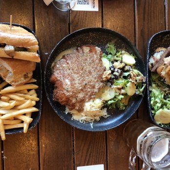 Bronson Bierhall - Bronson Reuben Schnitzel Cubano - New American Near Me - Arlington, Virginia