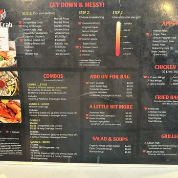 Bag O' Crab - Menu - Seafood Near Me - San Leandro, California Bag O' Crab - Menu - Seafood Near Me - San Leandro, California
