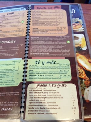 Menu photo 7 Ah Cacao Chocolate Café Cancún, ROO Menu photo 7 Ah Cacao Chocolate Café Cancún, ROO