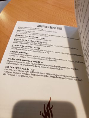 Menu photo 7 WildFin American Grill - Beaverton Beaverton, OR