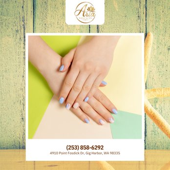 Olympic Nail & Spa - High-gloss periwinkle blue nails pair beautifully with sharp geometric color blocking. A cozy knitted accent finger adds tactile design. - Nail Salons Near Me - Gig Harbor, Washington Olympic Nail & Spa - High-gloss periwinkle blue nails pair beautifully with sharp geometric color blocking. A cozy knitted accent finger adds tactile design. - Nail Salons Near Me - Gig Harbor, Washington