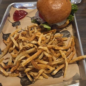 Ella's Acres - Farmhouse burger and fries - Salad Near Me - Corning, New York