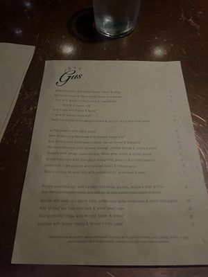 Menu photo 1 GusGus Saint Paul, MN Menu photo 1 GusGus Saint Paul, MN