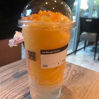 i-Tea - Mango crystal - Bubble Tea Near Me - Davis, California