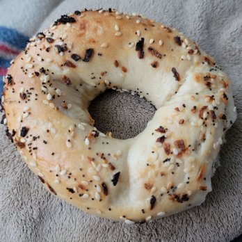 Upper Crust Bagels - This is dough and a pinch of toppings. - Delis Near Me - Deerfield, Illinois