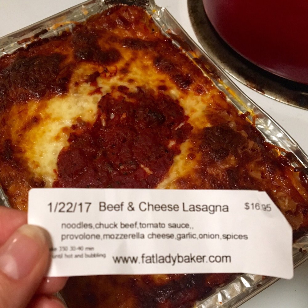 Fat Lady Baker - Ingredients & directions for lasagna - Sandwiches Near Me - Marietta, Georgia Fat Lady Baker - Ingredients & directions for lasagna - Sandwiches Near Me - Marietta, Georgia