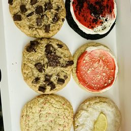 seems expensive until you see the size of the cookie! still a little pricey but you only live once!!