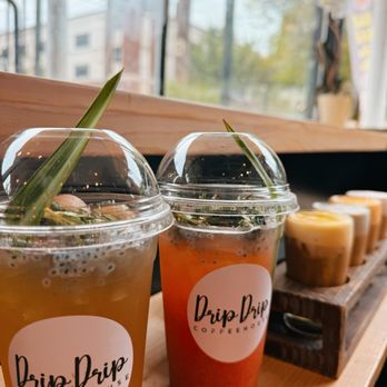 Drip Drip Coffeehouse - Coffee flight - Coffee & Tea Near Me - Seattle, Washington Drip Drip Coffeehouse - Coffee flight - Coffee & Tea Near Me - Seattle, Washington