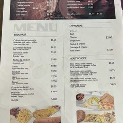 Galeria Cafe - Menu 2 of 2