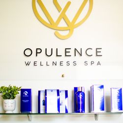 Opulence Wellness Spa - Product Wall