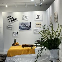 Keshet Gallery - "Bagism is a satire of prejudice, where by living in a bag a person could not be judged on their bodily appearance..." wiki