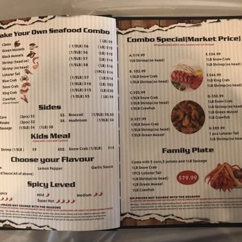 Craving Crab - Menu - Seafood Near Me - Tulsa, Oklahoma