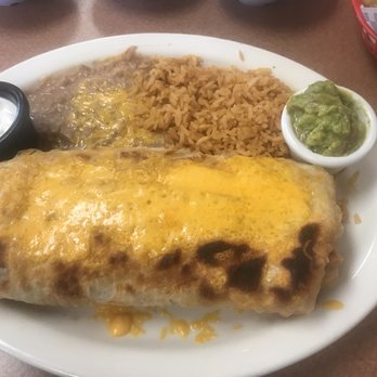 Fenix Restaurant - Chicken chimichanga packed full of chicken.  Could only eat half. - Mexican Near Me - Apple Valley, California