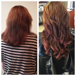 First Street Hair Co - Hair color and Hairdreams hair extensions done by Sarah
