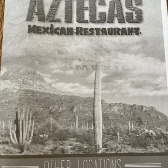 Los Aztecas II - Menu cover - Mexican Near Me - Galena, Illinois
