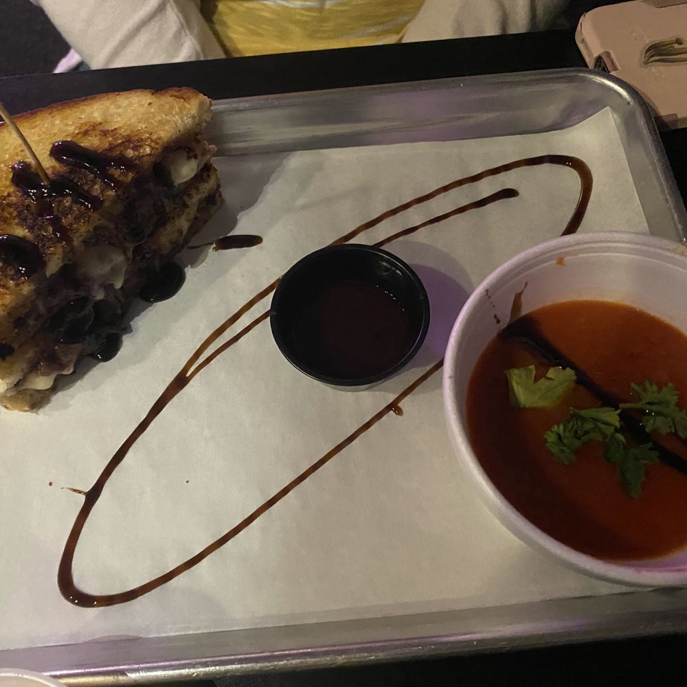Grilled Cheese Gallery - Queen Brie sandwich with cup of tomato soup. - Ice Cream & Frozen Yogurt Near Me - St. Augustine, Florida