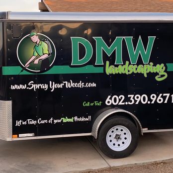 Spray Your Weeds - Side of trailer - Landscaping Near Me Spray Your Weeds - Side of trailer - Landscaping Near Me