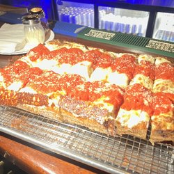 Uncle Doms American Pizza - Detroit Style 8 Cut Pizza Pie
