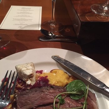 Fairwinds Estate Winery - Steak entree - Wineries Near Me - Calistoga, California