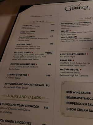 Menu photo 7 Triple George Grill Las Vegas, NV Menu photo 7 Triple George Grill Las Vegas, NV
