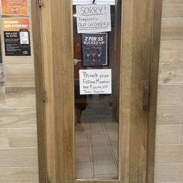 Photo of the sauna that has been down for over three weeks. The main reason I joined this gym. Photo of the sauna that has been down for over three weeks. The main reason I joined this gym.