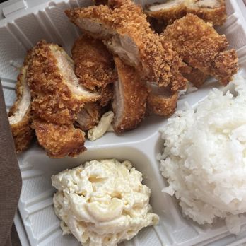 Smiley's Local Grinds - Chicken katsu - Hawaiian Near Me - Lihue, Hawaii Smiley's Local Grinds - Chicken katsu - Hawaiian Near Me - Lihue, Hawaii