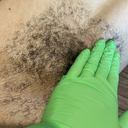 Monkey Wax Bar - Monkey Service also known as Brazilian
-Before