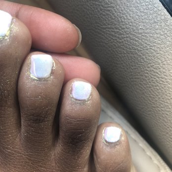 Sunshine Nails - Sloppy work, Messy and rushed. Left glitter and polish all around my toes. - Nail Salons Near Me - Alexandria, Virginia Sunshine Nails - Sloppy work, Messy and rushed. Left glitter and polish all around my toes. - Nail Salons Near Me - Alexandria, Virginia