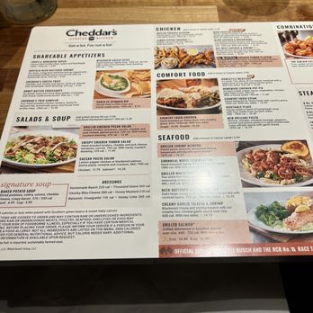 Cheddar's Scratch Kitchen - Menu - Comfort Food Near Me - Centerville, Ohio