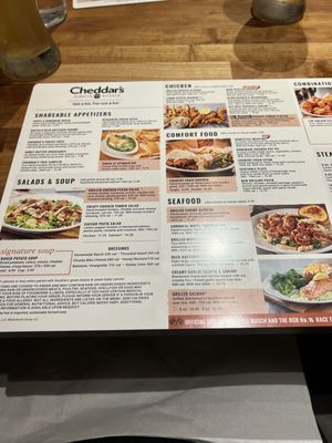 Menu photo 1 Cheddar's Scratch Kitchen Centerville, OH