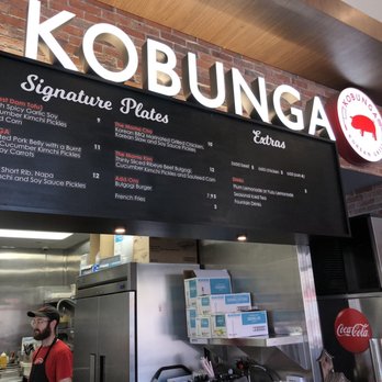 KOBUNGA - Menu 2019 August - Korean Near Me - Los Angeles, California