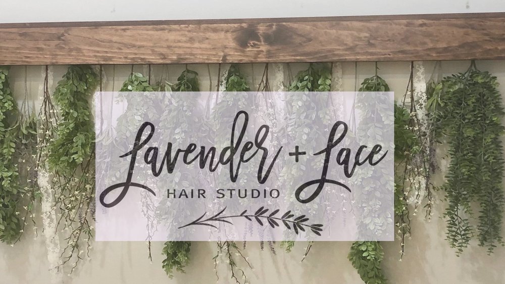 Lavender + Lace Hair Studio - Ashlyn Hall Logo