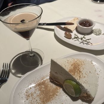 El Gaucho - Key lime pie with espresso martini - Steakhouses Near Me - Seattle, Washington El Gaucho - Key lime pie with espresso martini - Steakhouses Near Me - Seattle, Washington