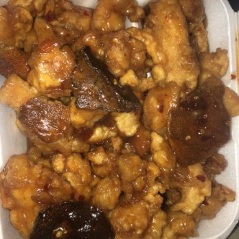 Golden Dragon Express - CK18. Orange Chicken (rice boxed separately). Very generous portion! - Chinese Near Me - San Antonio, Texas