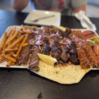 Kababchi Grill - Family Kabab Plate - Middle Eastern Near Me - San Antonio, Texas Kababchi Grill - Family Kabab Plate - Middle Eastern Near Me - San Antonio, Texas