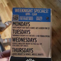 Zanzibar Billiards - Weeknight specials!