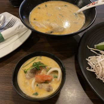 OnZon Thai Cuisine - Ka seafood soup with coconut milk - Thai Near Me - Las Vegas, Nevada OnZon Thai Cuisine - Ka seafood soup with coconut milk - Thai Near Me - Las Vegas, Nevada