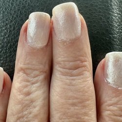 Best Nails Salon And Spa - Lumpy, paint outside of nail, wonky nail shape