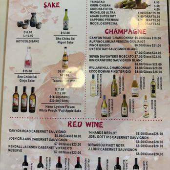 Kyoto Sushi - Drink menu - Sushi Bars Near Me - Tomball, Texas Kyoto Sushi - Drink menu - Sushi Bars Near Me - Tomball, Texas
