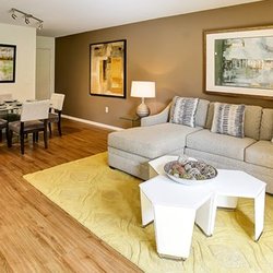 The Crest at Princeton Meadows Apartments - Modern Living Room