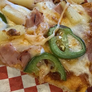 Uptown Hophouse - Hot Hawaiian pizza! Hmmm good!! - Sports Bars Near Me - Seattle, Washington